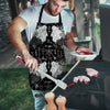 Satanic Demon Gothic Witch Men's Apron-grizzshop