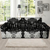 Satanic Demon Gothic Witch Sofa Cover-grizzshop