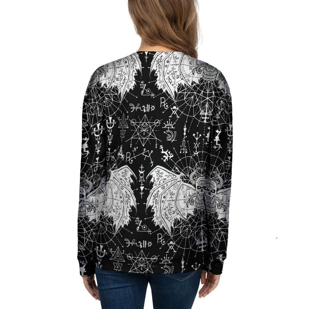 Satanic Demon Gothic Witch Women's Sweatshirt-grizzshop