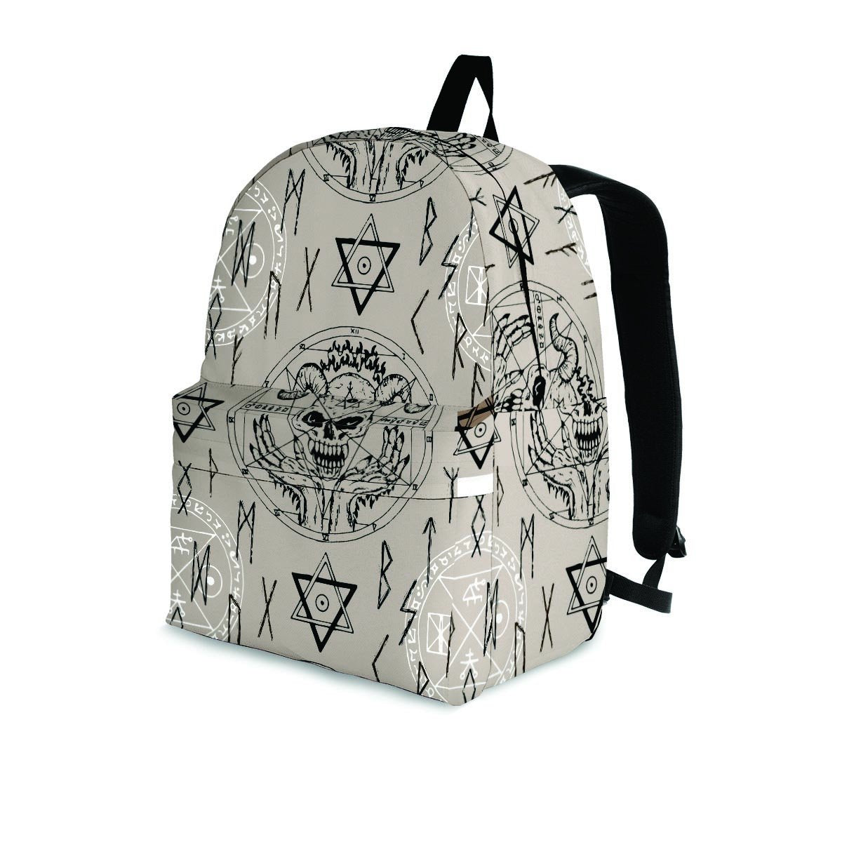 Satanic Devil Gothic Witch Backpack-grizzshop