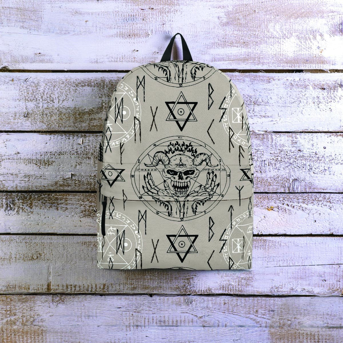 Satanic Devil Gothic Witch Backpack-grizzshop