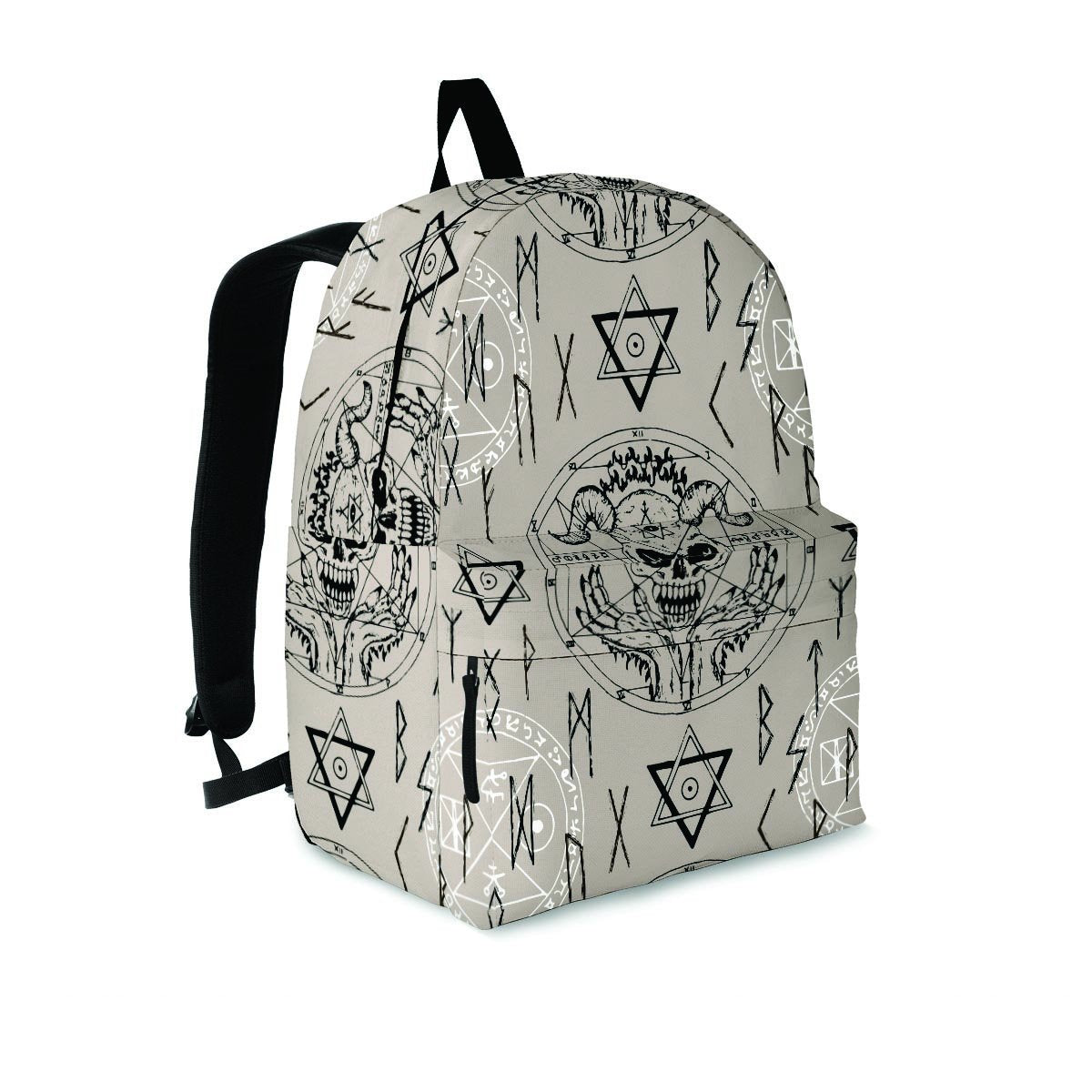 Satanic Devil Gothic Witch Backpack-grizzshop