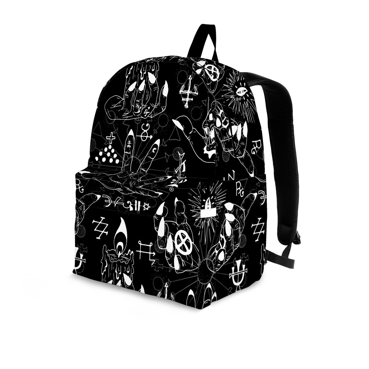 Satanic Gothic Witch Backpack-grizzshop