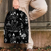 Satanic Gothic Witch Backpack-grizzshop