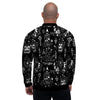 Satanic Gothic Witch Men's Bomber Jacket-grizzshop