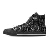 Satanic Gothic Witch Men's High Top Shoes-grizzshop