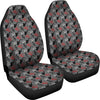 Saxophone Pattern Print Universal Fit Car Seat Cover-grizzshop