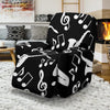 Saxophone Print Pattern Recliner Cover-grizzshop