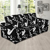 Saxophone Print Pattern Sofa Covers-grizzshop