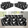 Saxophone Print Pattern Sofa Covers-grizzshop