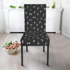 Scandinavian Viking Futhark Norse Runes Pattern Print Chair Cover-grizzshop