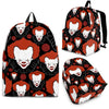 Scary Clown Pattern Print Backpack-grizzshop