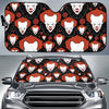 Scary Clown Pattern Print Car Sun Shade-grizzshop