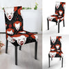 Scary Clown Pattern Print Chair Cover-grizzshop