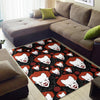 Scary Clown Pattern Print Floor Mat-grizzshop