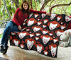 Scary Clown Pattern Print Quilt-grizzshop