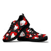 Scary Clown Pattern Print Sneaker Shoes For Men Women-grizzshop