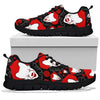 Scary Clown Pattern Print Sneaker Shoes For Men Women-grizzshop