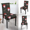 Scary Clown Print Pattern Chair Cover-grizzshop