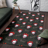 Scary Clown Print Pattern Floor Mat-grizzshop