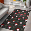 Scary Clown Print Pattern Floor Mat-grizzshop