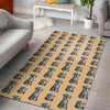 Schnauzer Dog Puppy Pattern Print Floor Mat-grizzshop