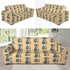 Schnauzer Dog Puppy Pattern Print Sofa Covers-grizzshop