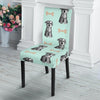 Schnauzer Dog Puppy Print Pattern Chair Cover-grizzshop