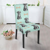 Schnauzer Dog Puppy Print Pattern Chair Cover-grizzshop