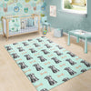 Schnauzer Dog Puppy Print Pattern Floor Mat-grizzshop