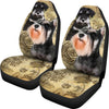 Schnauzer Gold Universal Fit Car Seat Covers-grizzshop