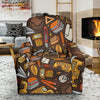 School Bus Teacher Pattern Print Recliner Cover-grizzshop