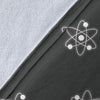 Science Atom Pattern Print Blanket-grizzshop