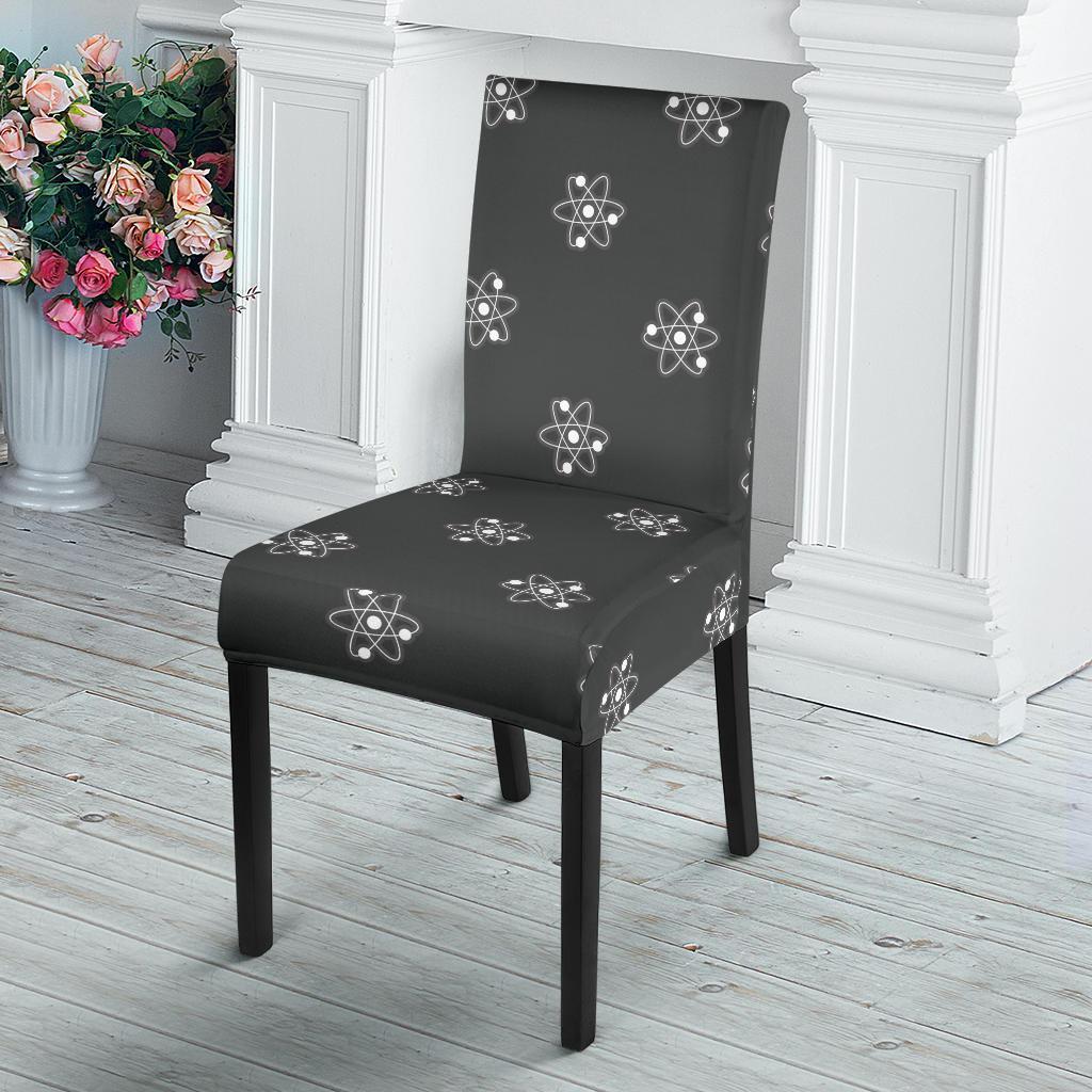 Science Atom Pattern Print Chair Cover-grizzshop