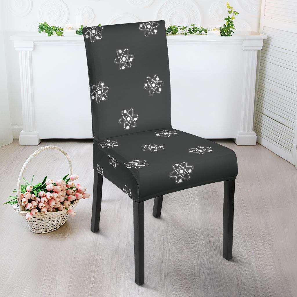 Science Atom Pattern Print Chair Cover-grizzshop