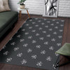 Science Atom Pattern Print Floor Mat-grizzshop