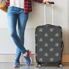 Science Atom Pattern Print Luggage Cover Protector-grizzshop