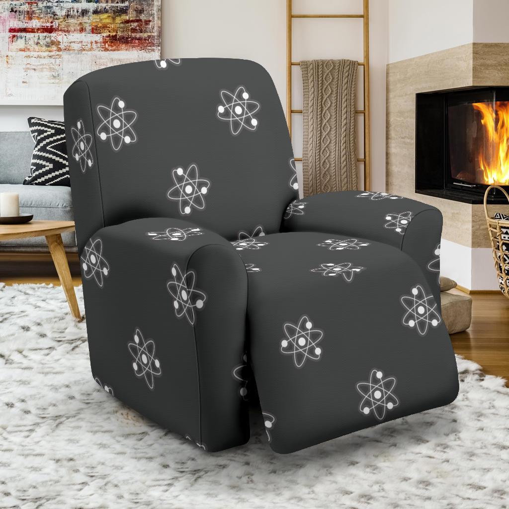 Science Atom Pattern Print Recliner Cover-grizzshop