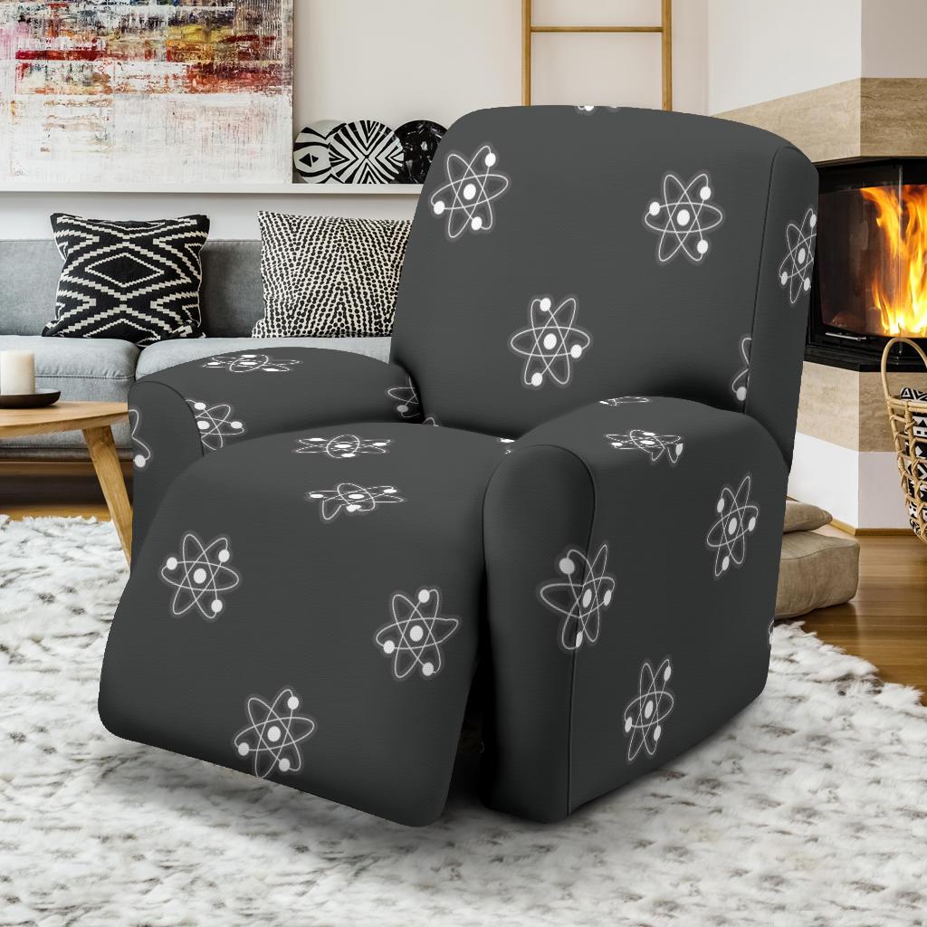 Science Atom Pattern Print Recliner Cover-grizzshop