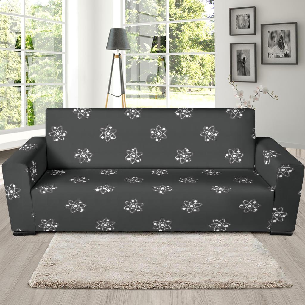 Science Atom Pattern Print Sofa Covers-grizzshop