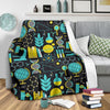 Science Chemistry Pattern Print Blanket-grizzshop