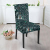 Science Chemistry Pattern Print Chair Cover-grizzshop