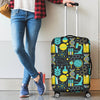 Science Chemistry Pattern Print Luggage Cover Protector-grizzshop