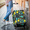 Science Chemistry Pattern Print Luggage Cover Protector-grizzshop