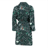 Science Chemistry Pattern Print Men Long Robe-grizzshop