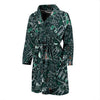 Science Chemistry Pattern Print Men Long Robe-grizzshop