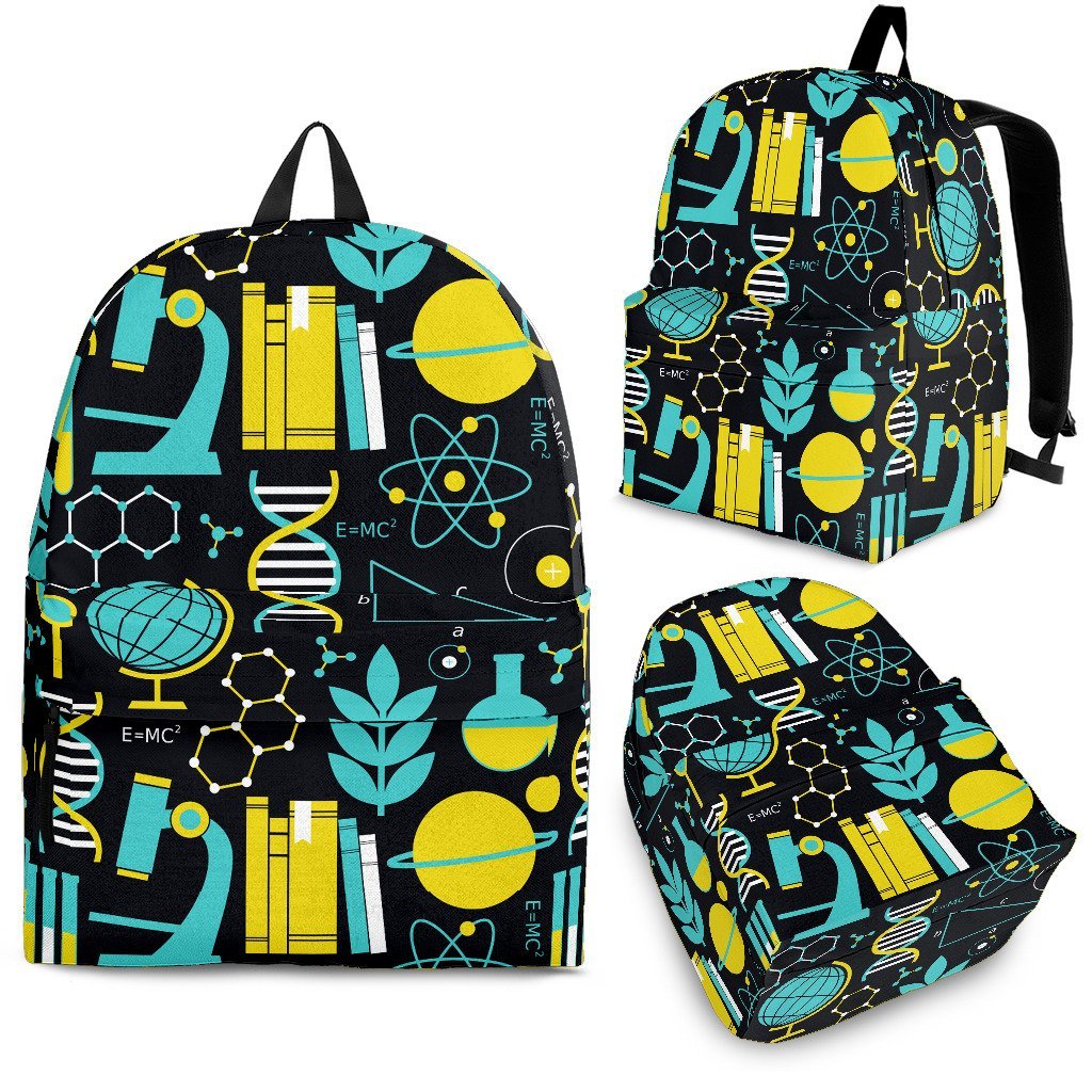 Science Chemistry Pattern Print Premium Backpack-grizzshop