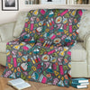 Science Chemistry Print Pattern Blanket-grizzshop