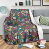 Science Chemistry Print Pattern Blanket-grizzshop