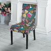 Science Chemistry Print Pattern Chair Cover-grizzshop